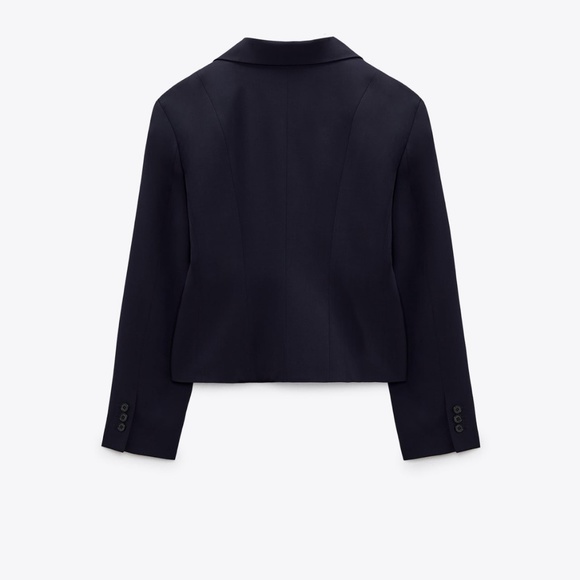 Zara limited edition woollen blend blazer for winter - Picture 8 of 10
